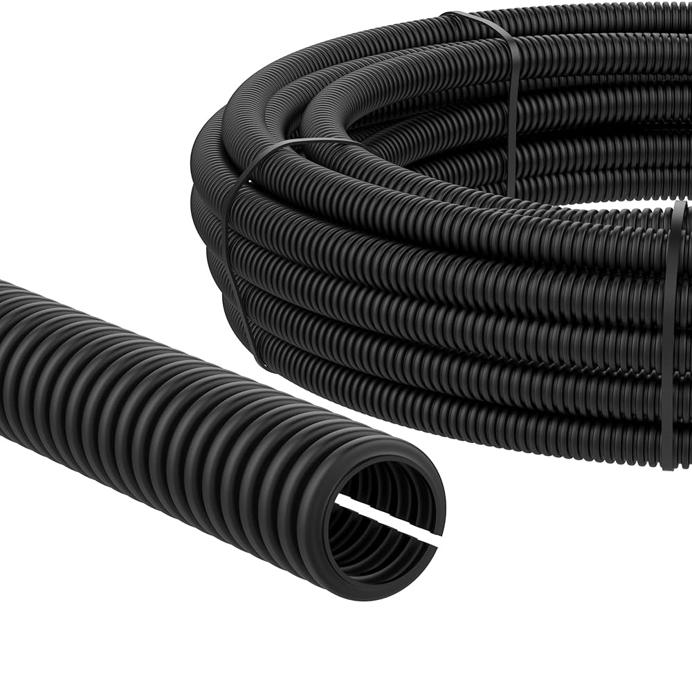 Gaine flexible noire 20mm